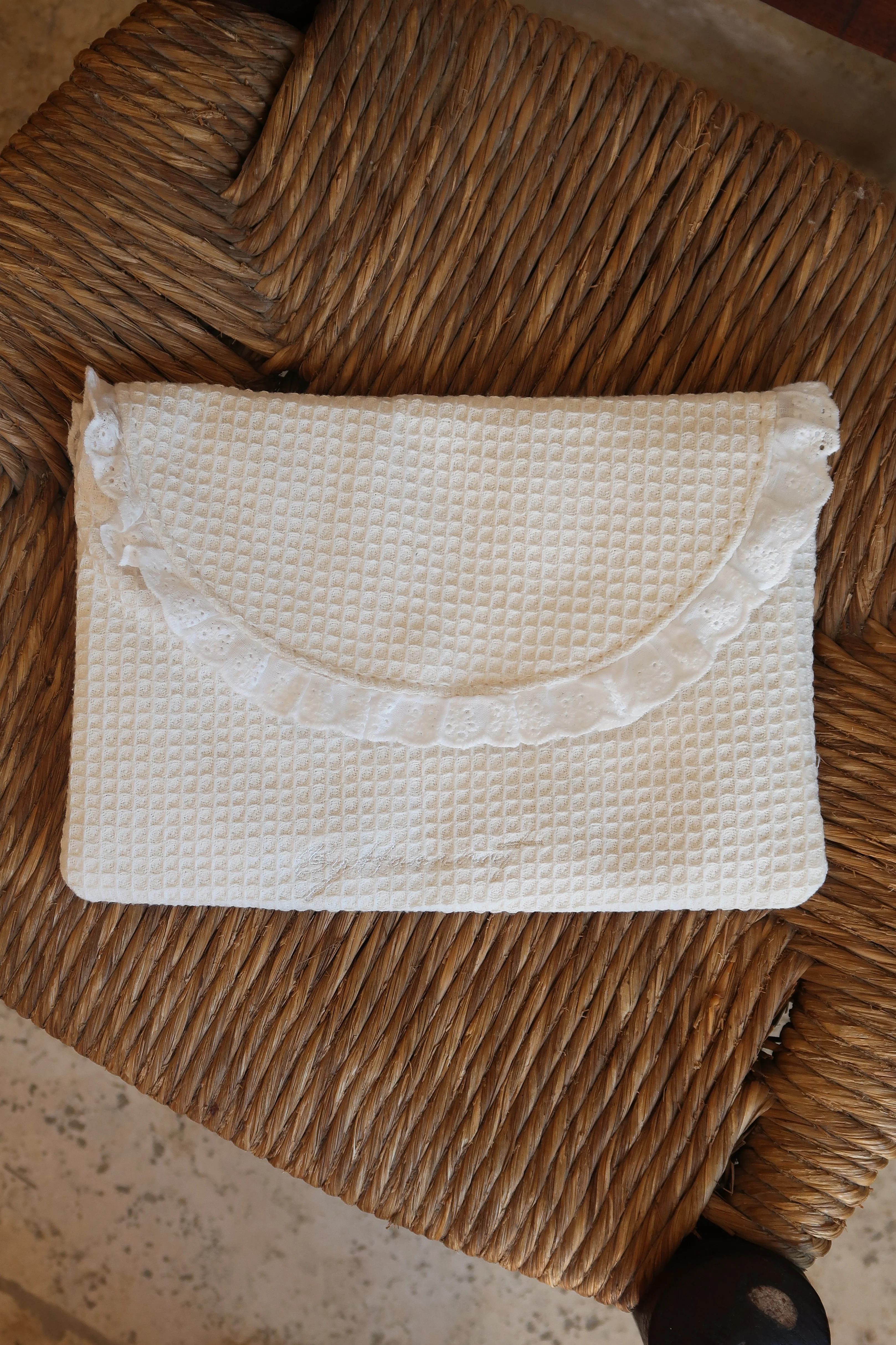Waffle Knit Pouch - Image 3