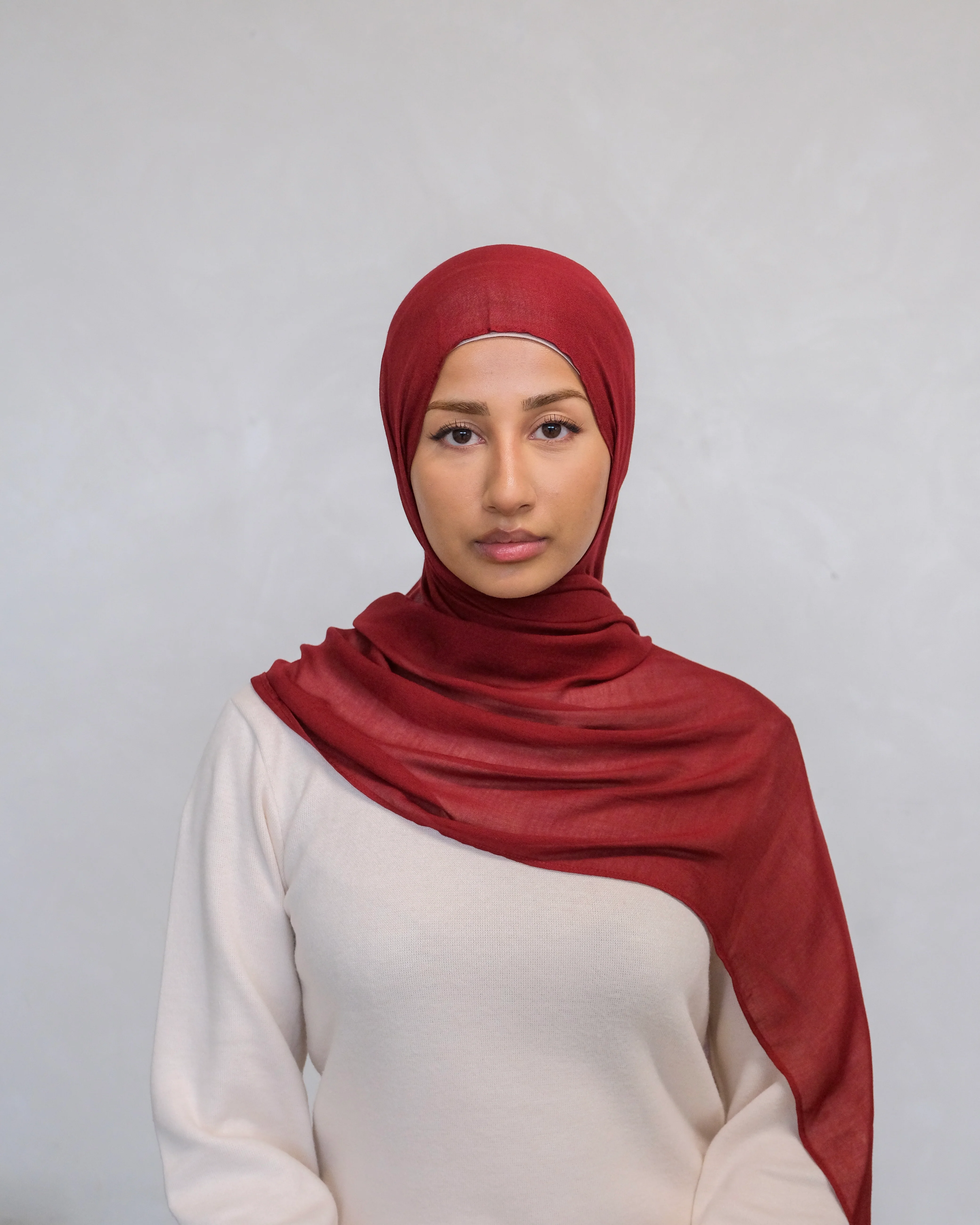 Cranberry Modal Hijab - Image 2