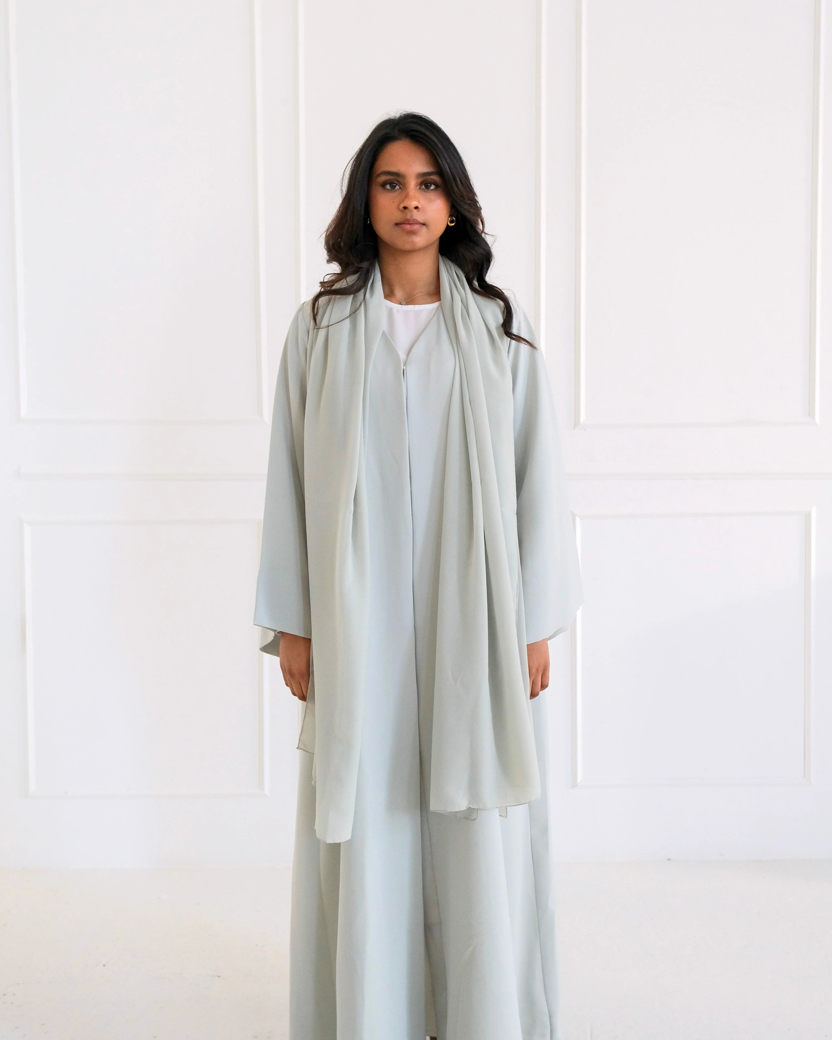 Mint Green Abaya - Image 3