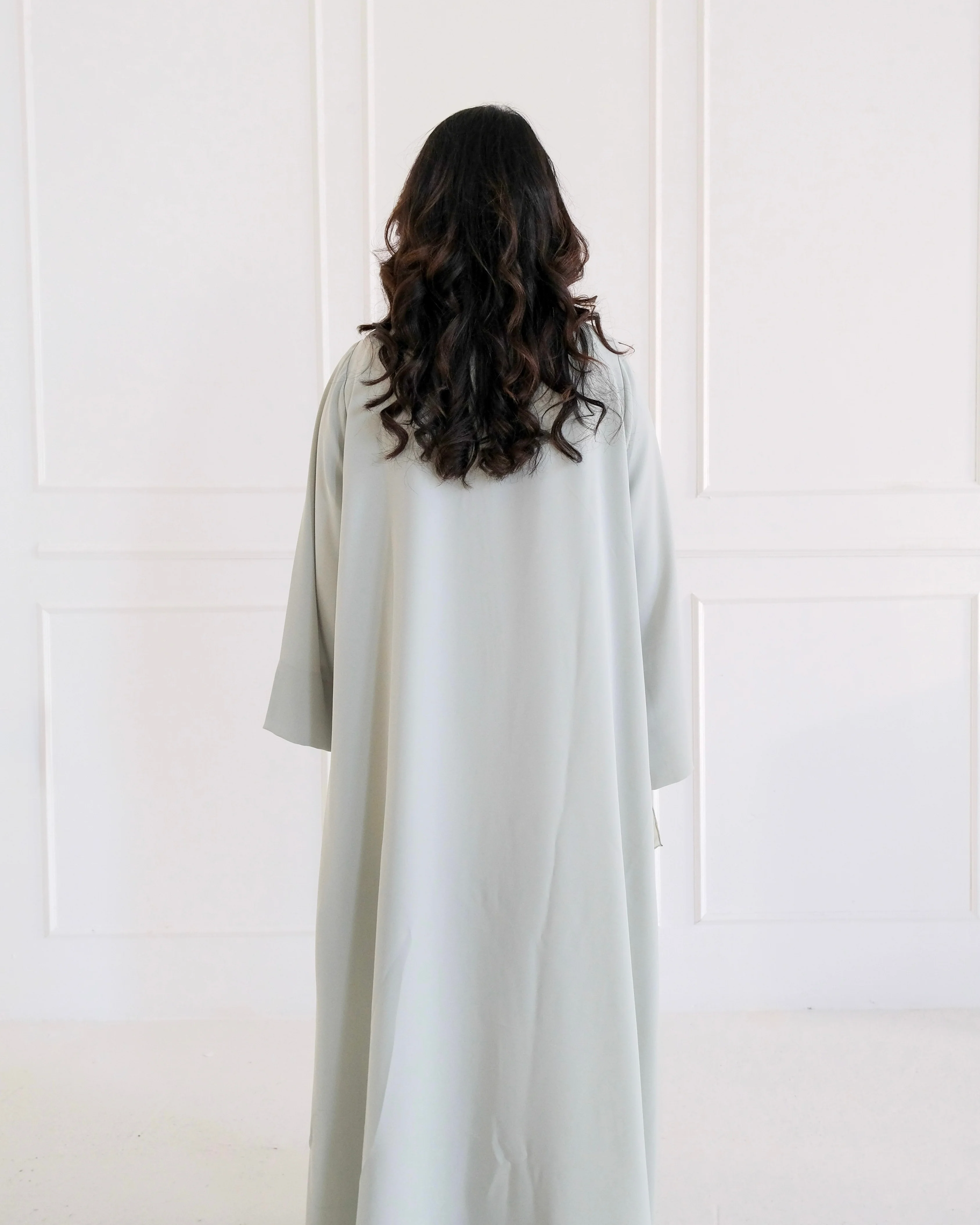 Mint Green Abaya - Image 5