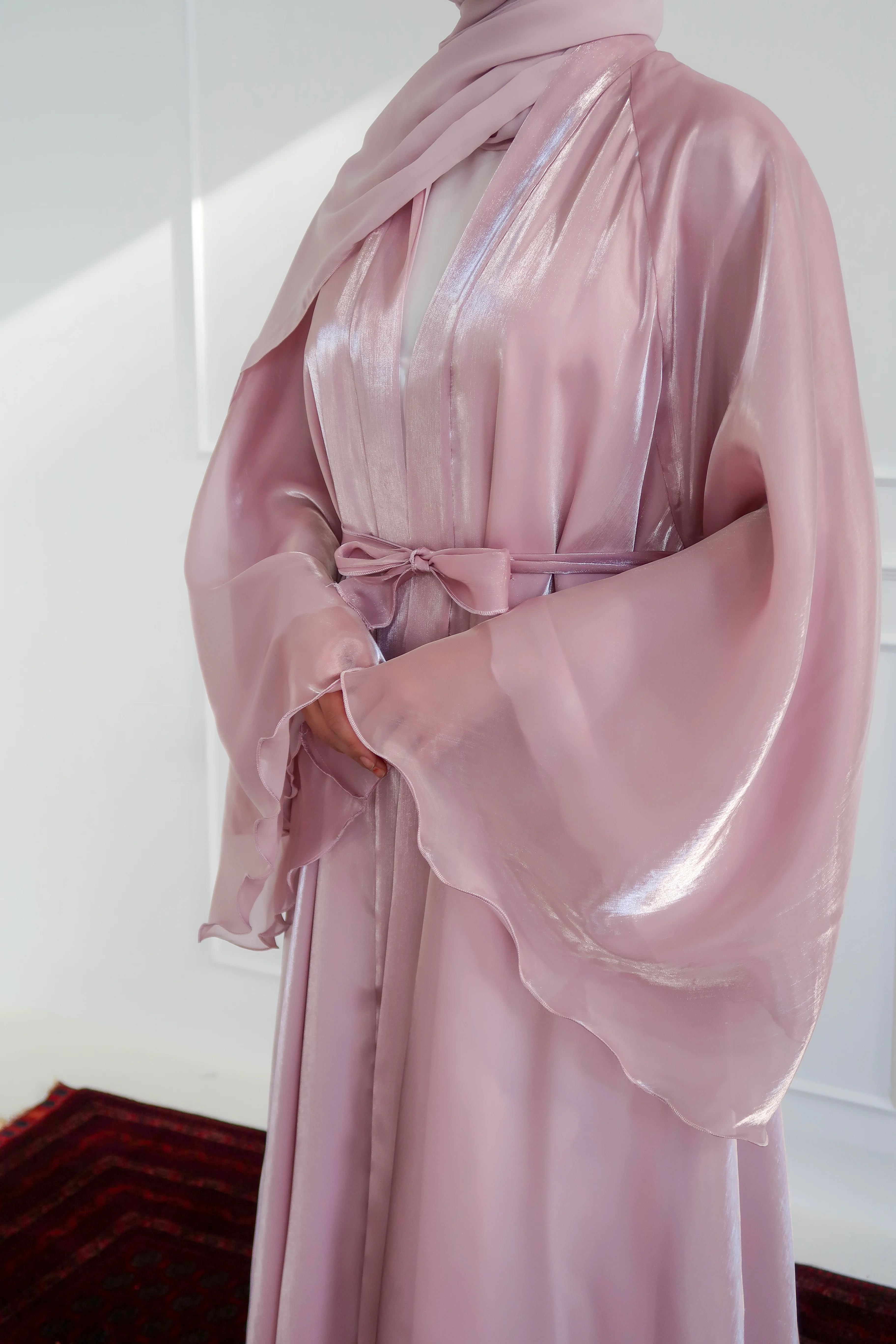 Reversible Organza Light Pink - Image 6