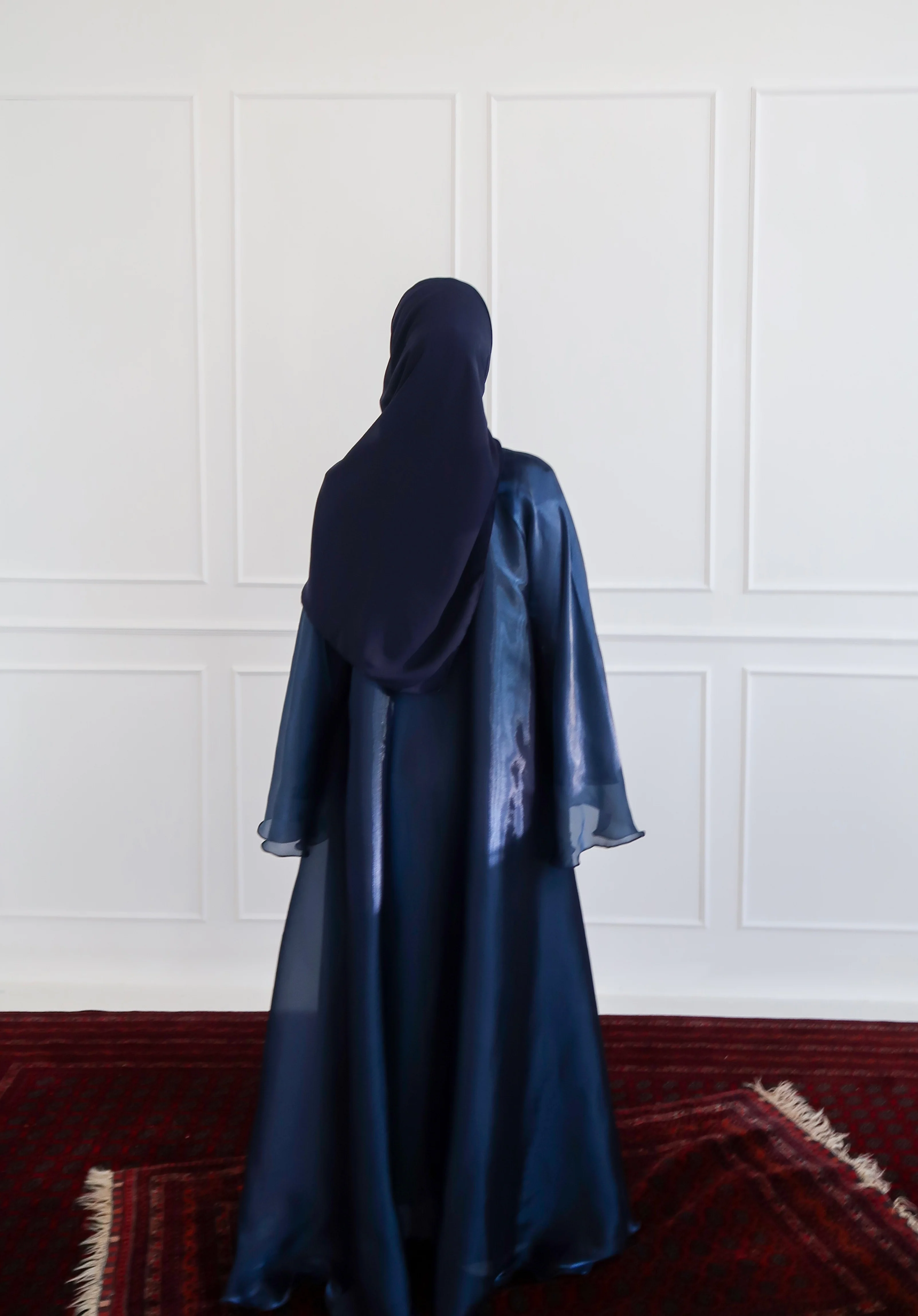 Reversible Organza Navy - Image 4
