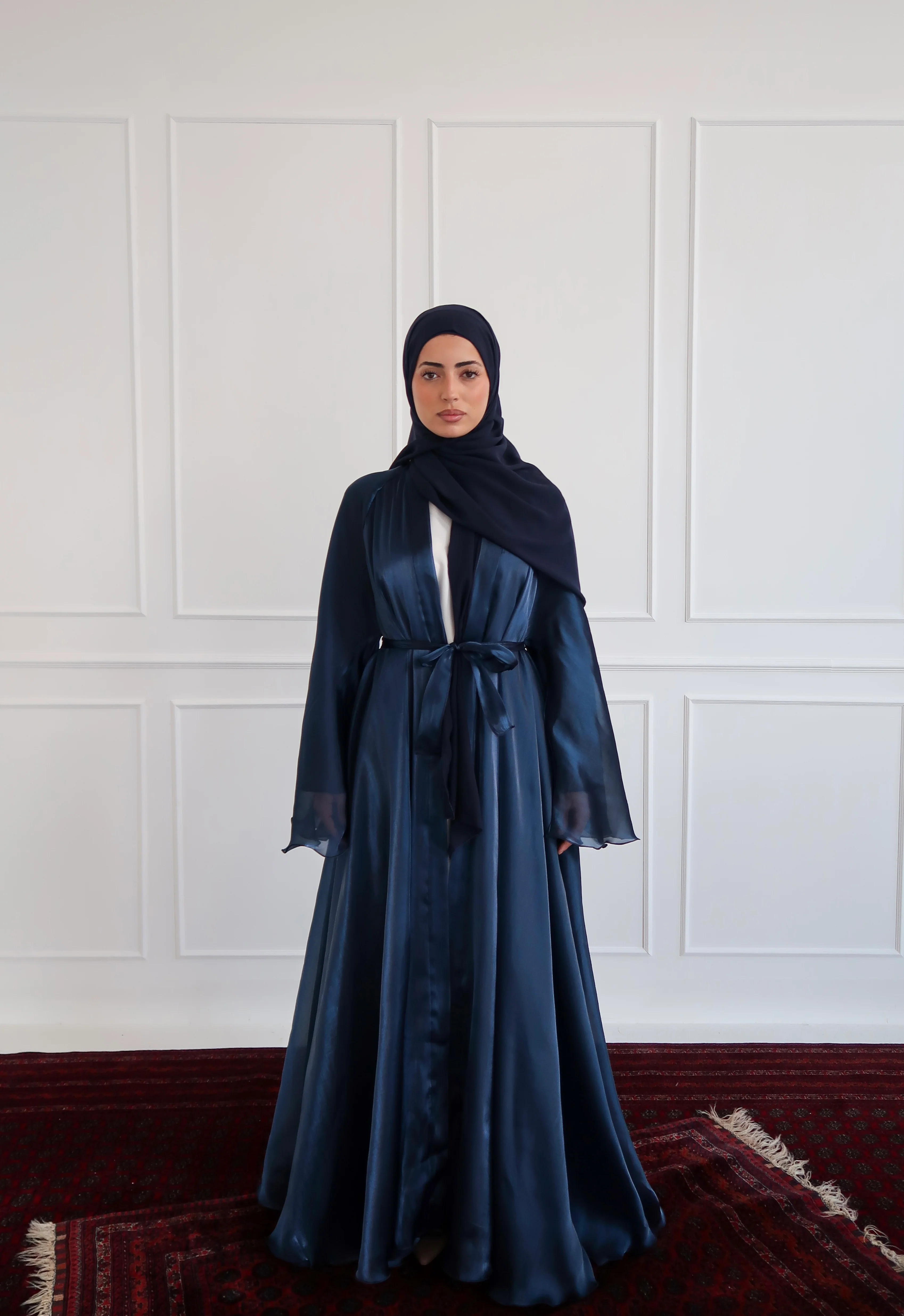 Reversible Organza Navy - Image 5