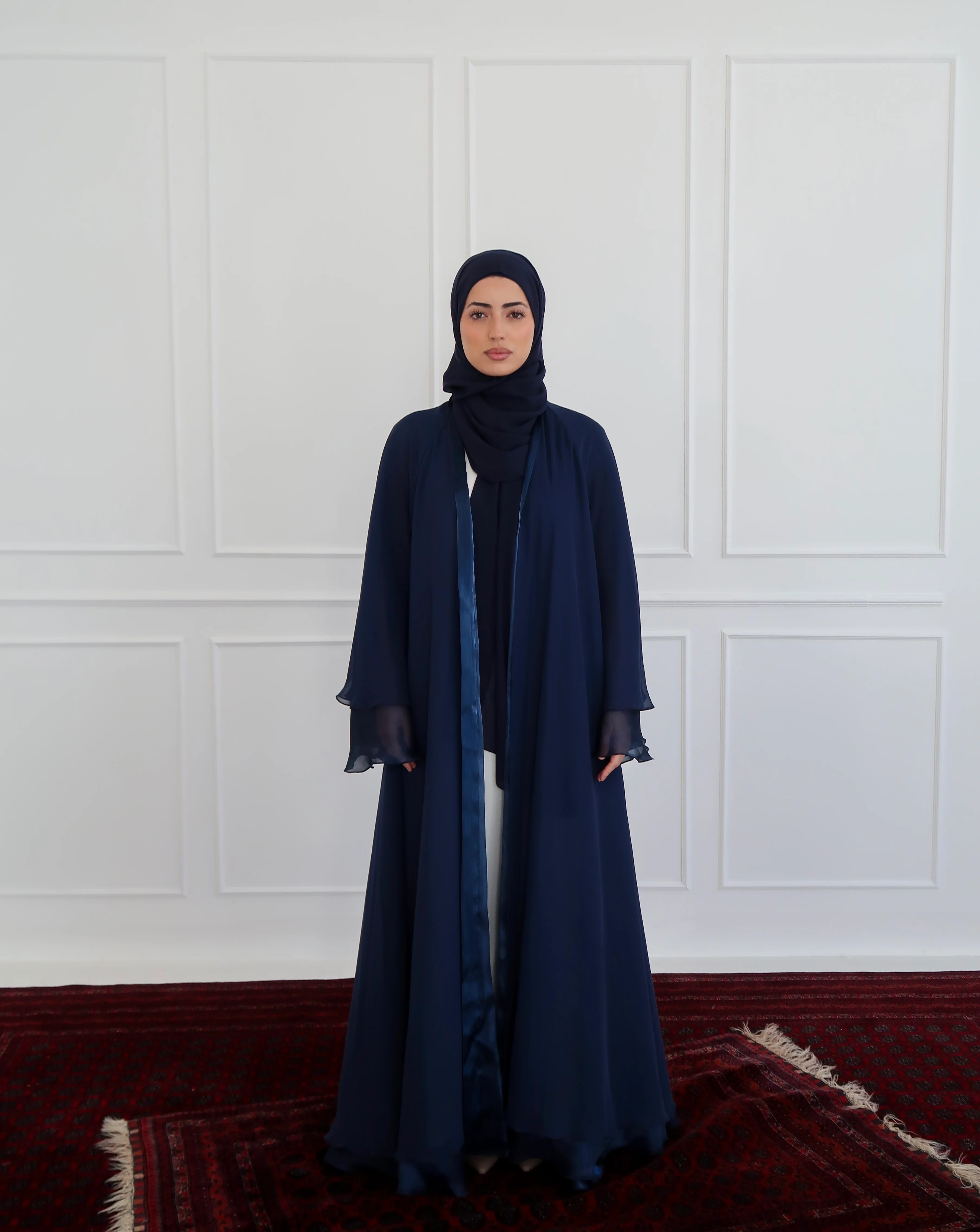 Reversible Organza Navy - Image 6