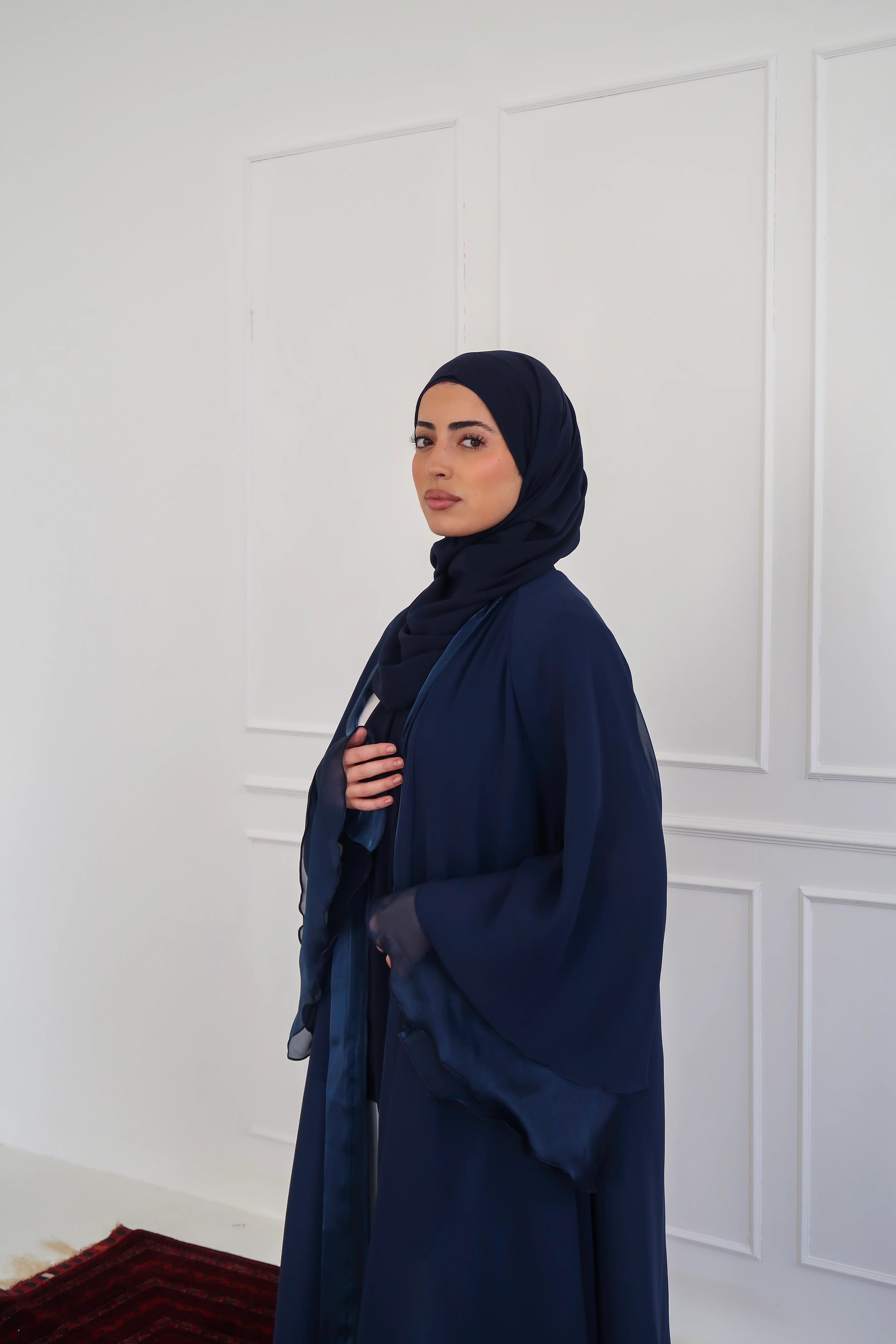 Reversible Organza Navy - Image 7