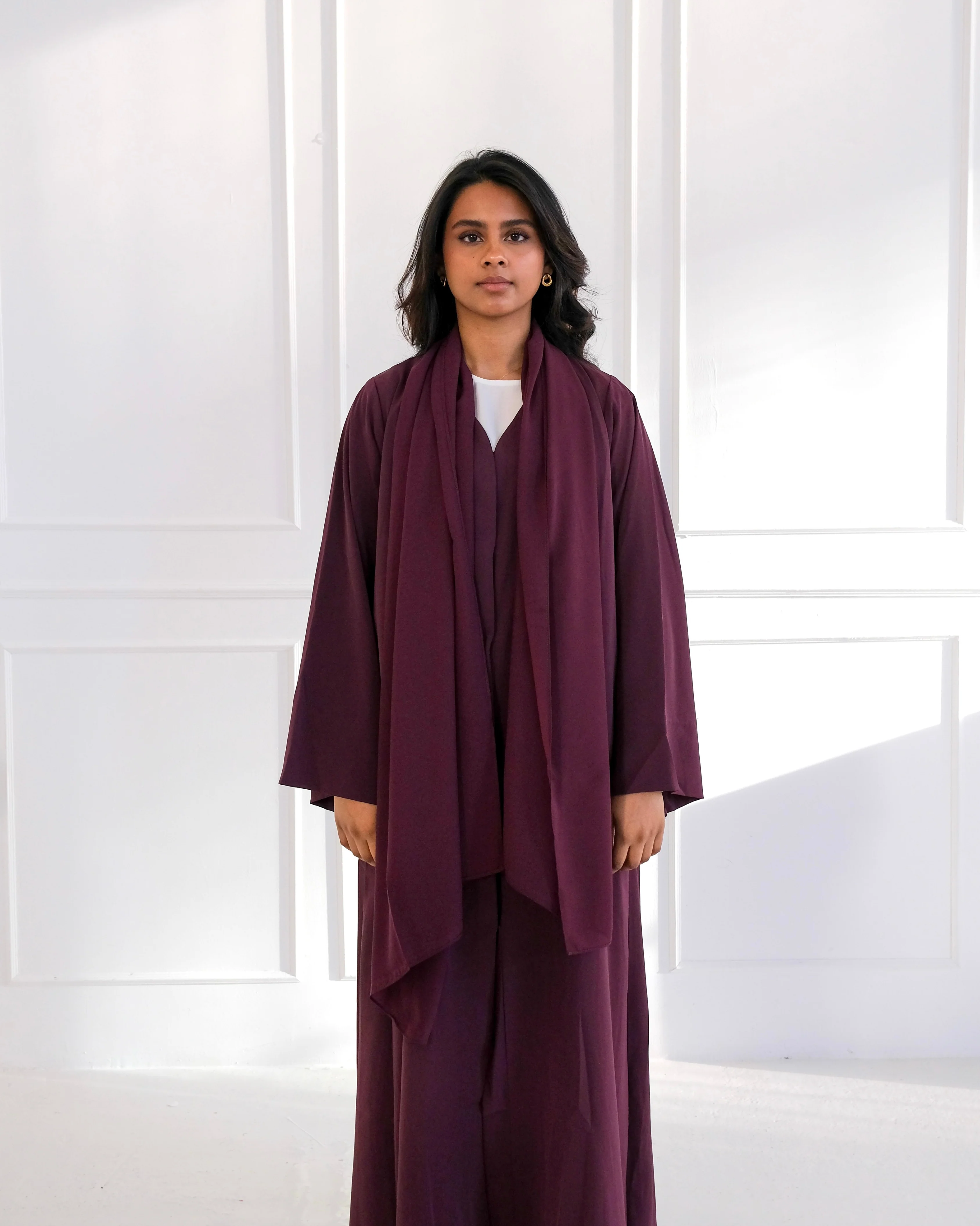 Plum Purple Abaya - Image 4