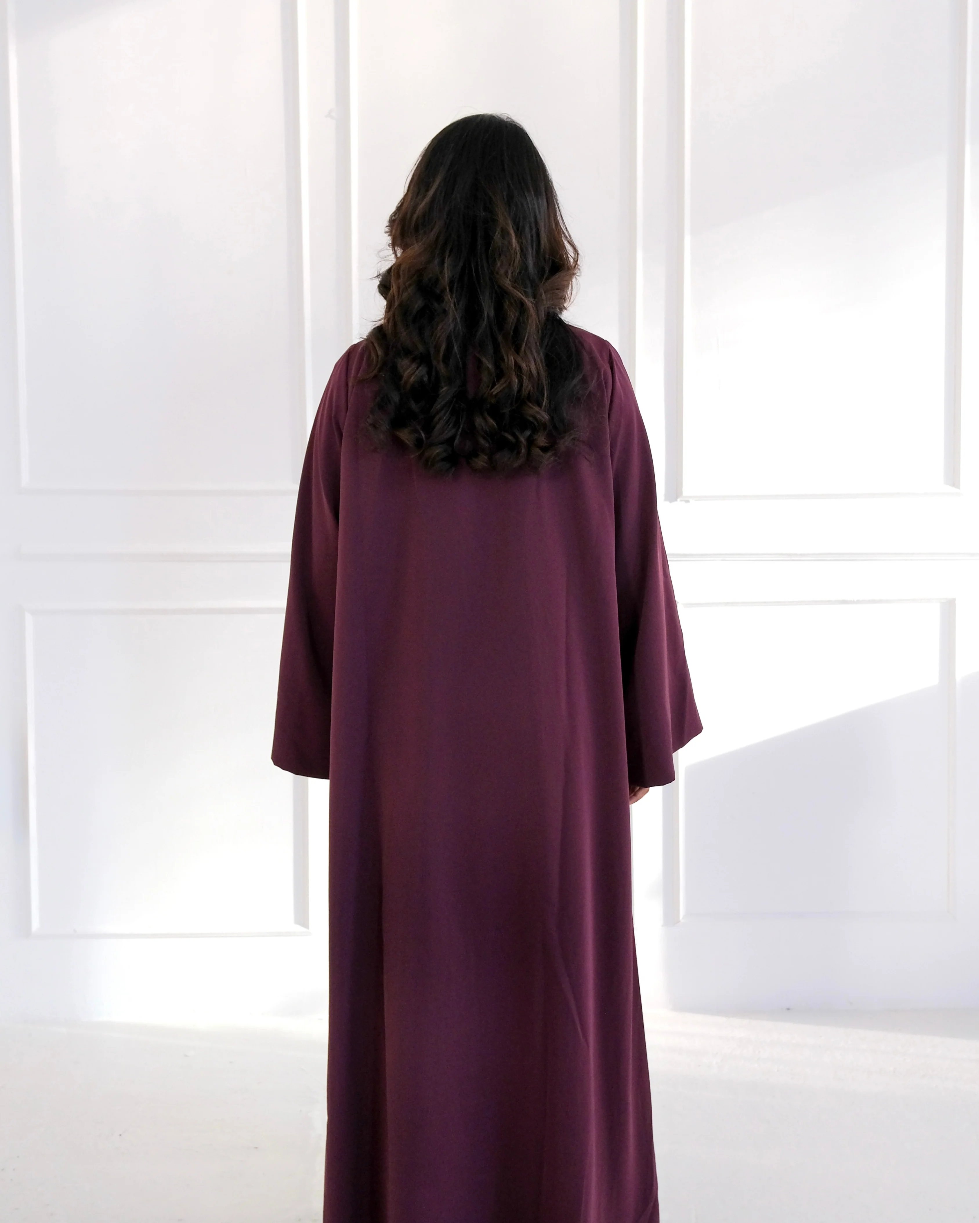 Plum Purple Abaya - Image 6