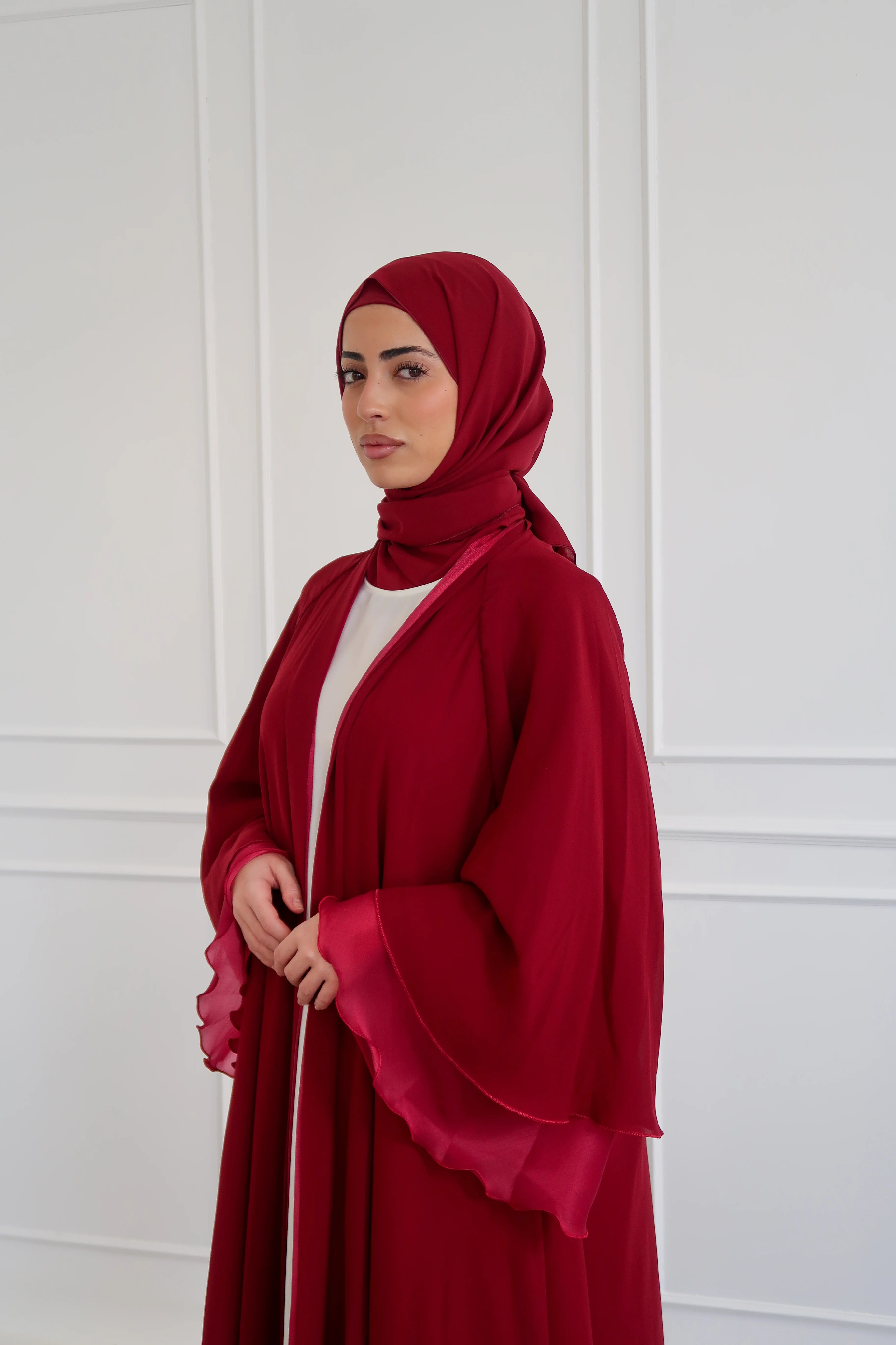 Reversible Organza Red - Image 5