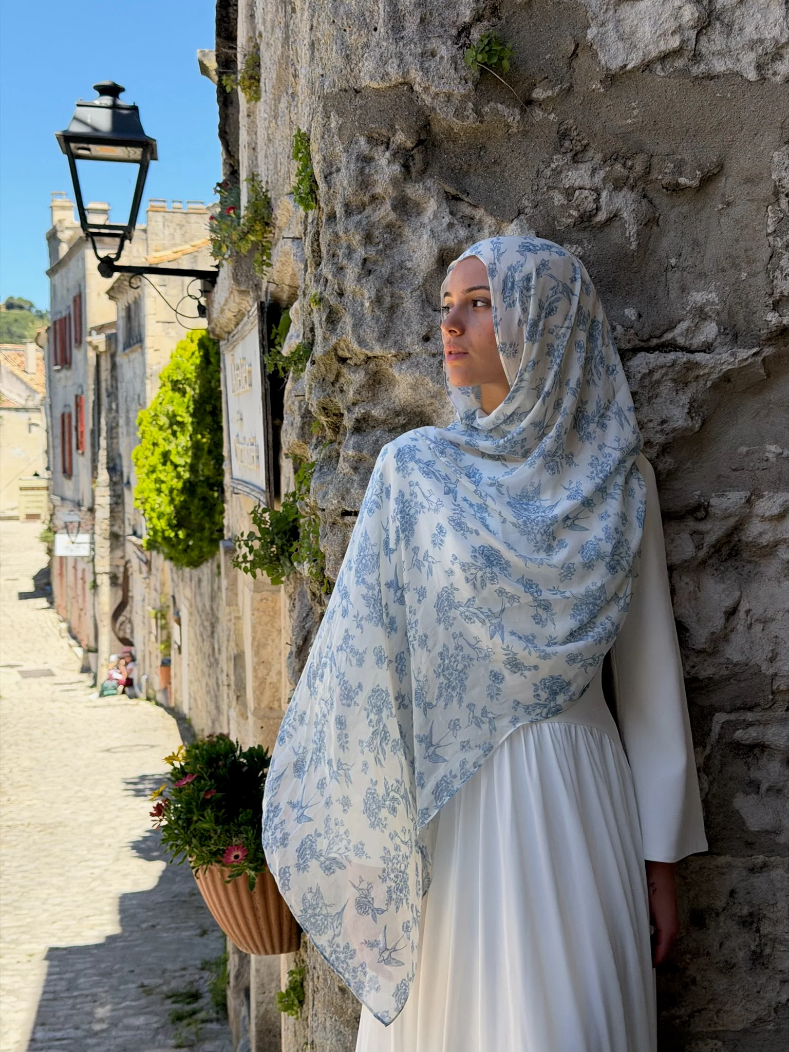 The Chambray Toile Modal Hijab - Image 7